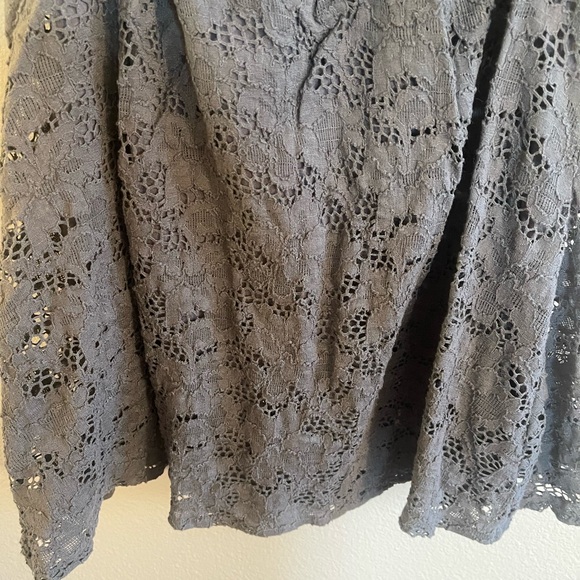 Free People Open Back Embroidered Dress w/Liner size Small - Picture 5 of 6